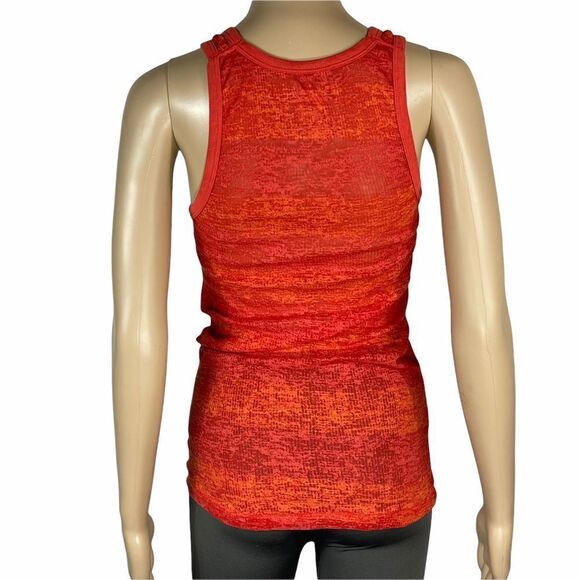 Hand Me Down Orange and Red Workout Tank Top - Picture 5 of 14